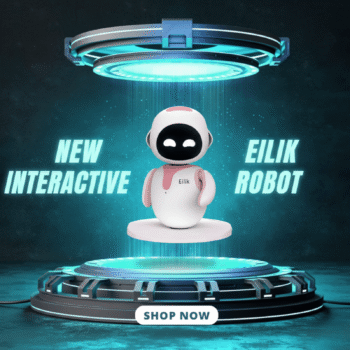 Eilik Desktop Companion Robot - Interactive AI Pet with Emotional Intelligence